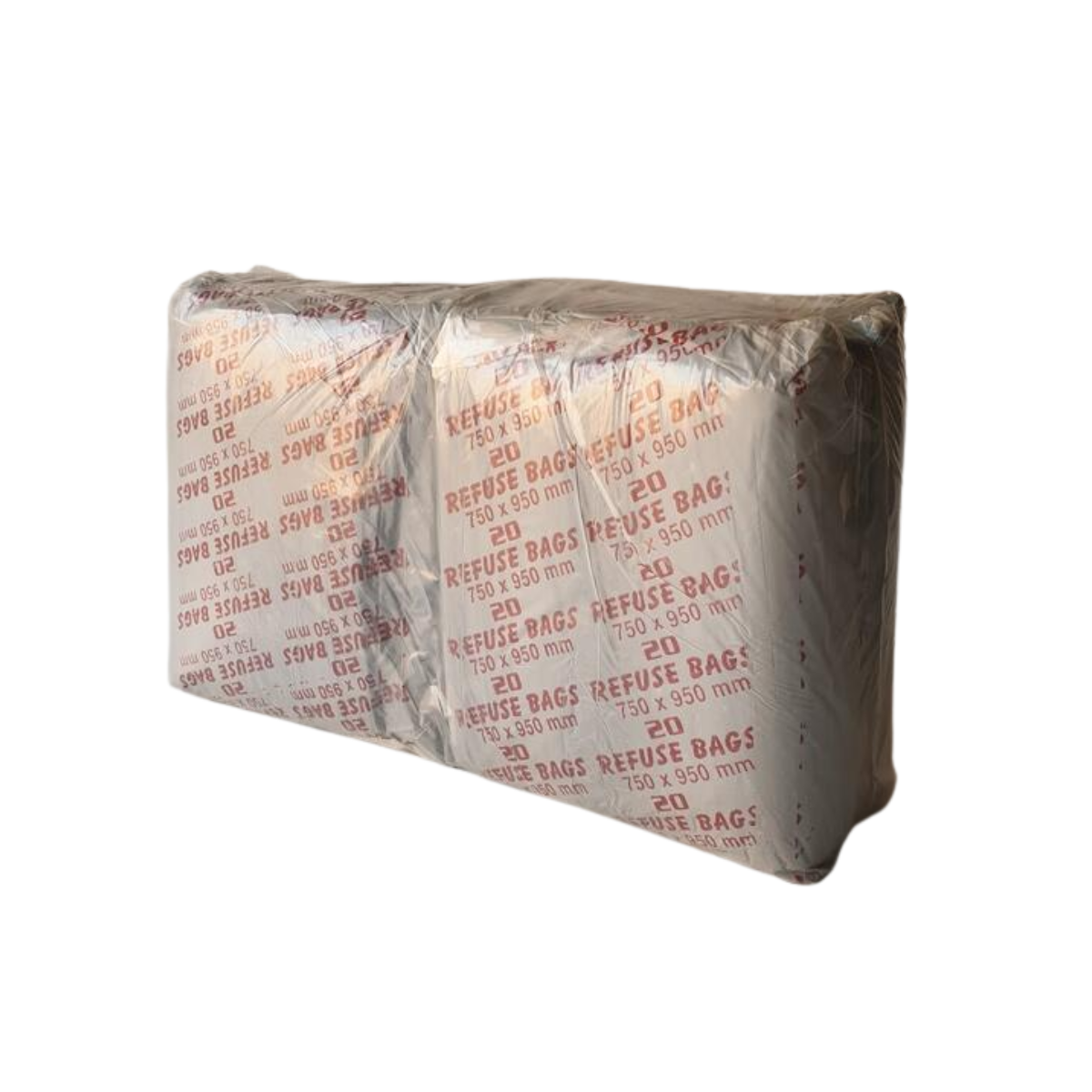 Refuse Bag (40 Micron) Black - Bale Of 200